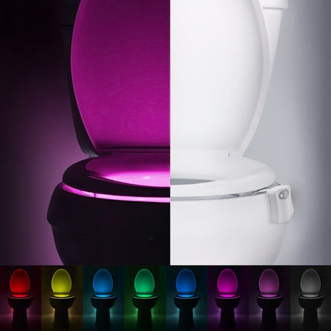 The new 8 color toilet lamp - Producktin