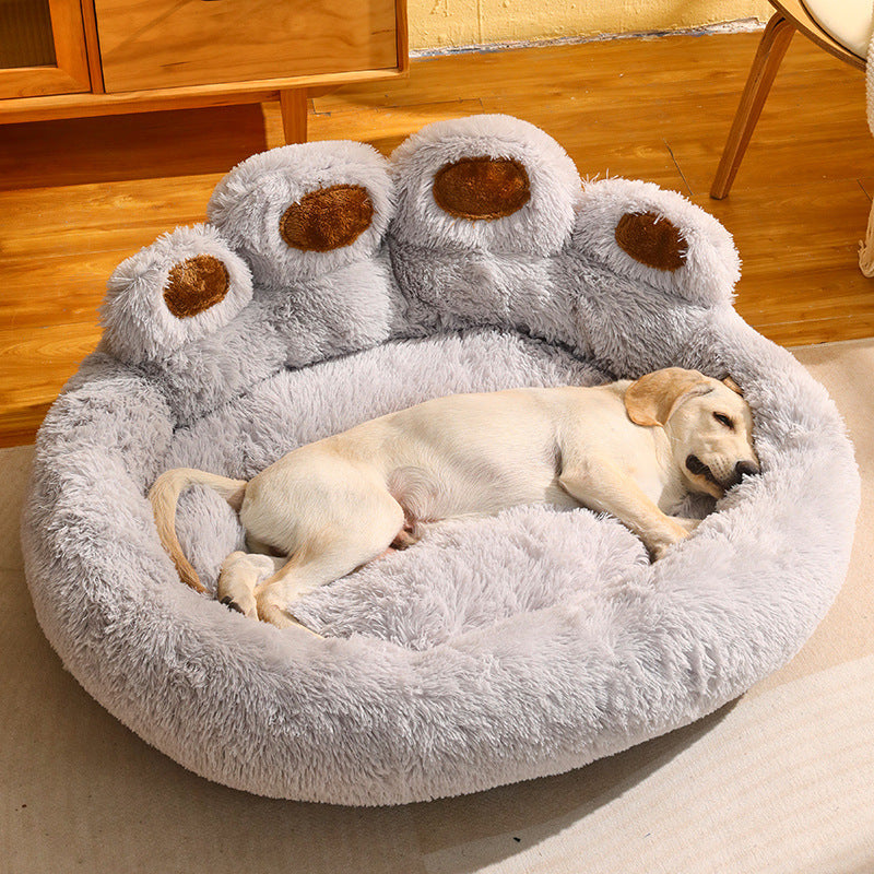 Kennel Warm Retriever Bed Fleece-lined Sofa Mattress