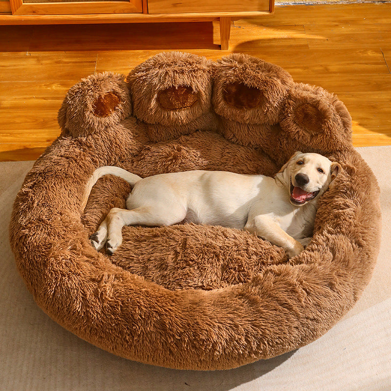 Kennel Warm Retriever Bed Fleece-lined Sofa Mattress